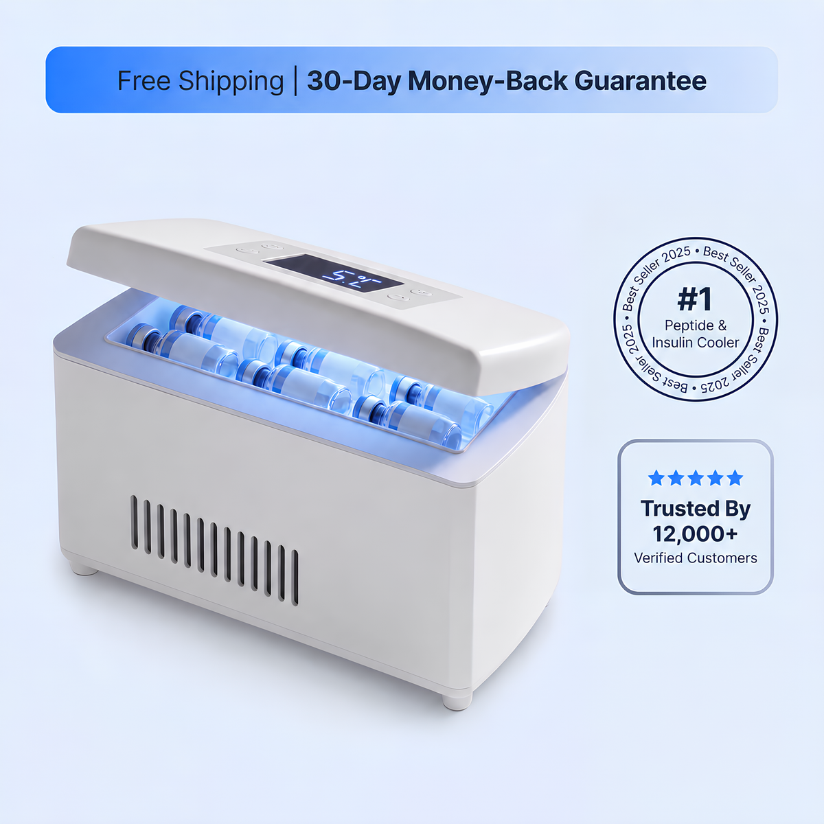 MedVault Portable Cold-Chain Cooler